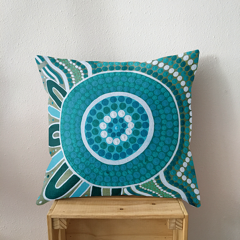 Caring for Country - Cushion Cover