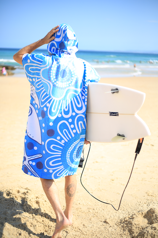 Coastal Image  - Hooded Towel