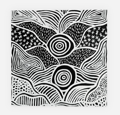 Patterns of the Land Greeting Card