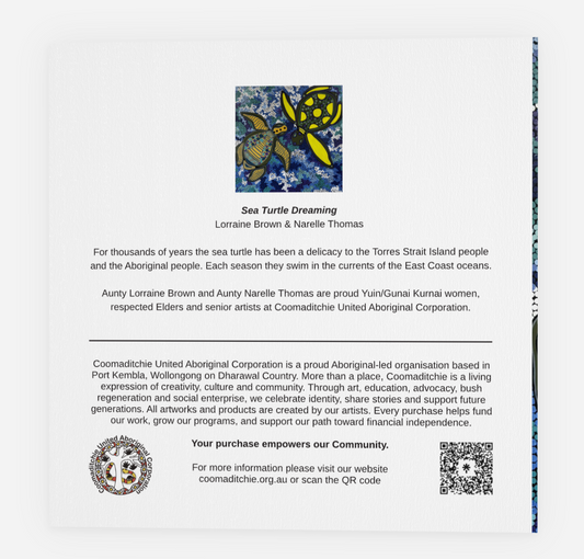 Sea Turtle Dreaming Greeting Card