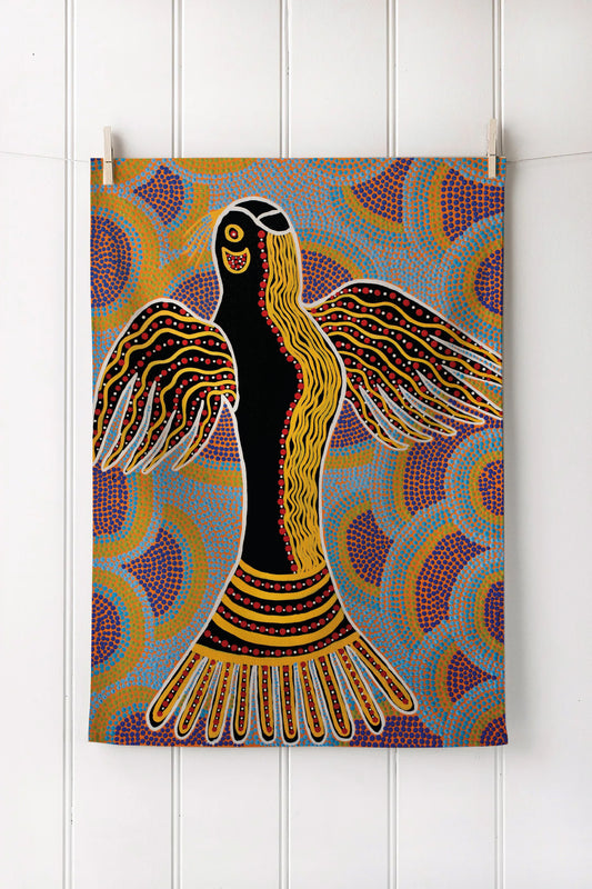 Black Cockatoo - Tea Towel