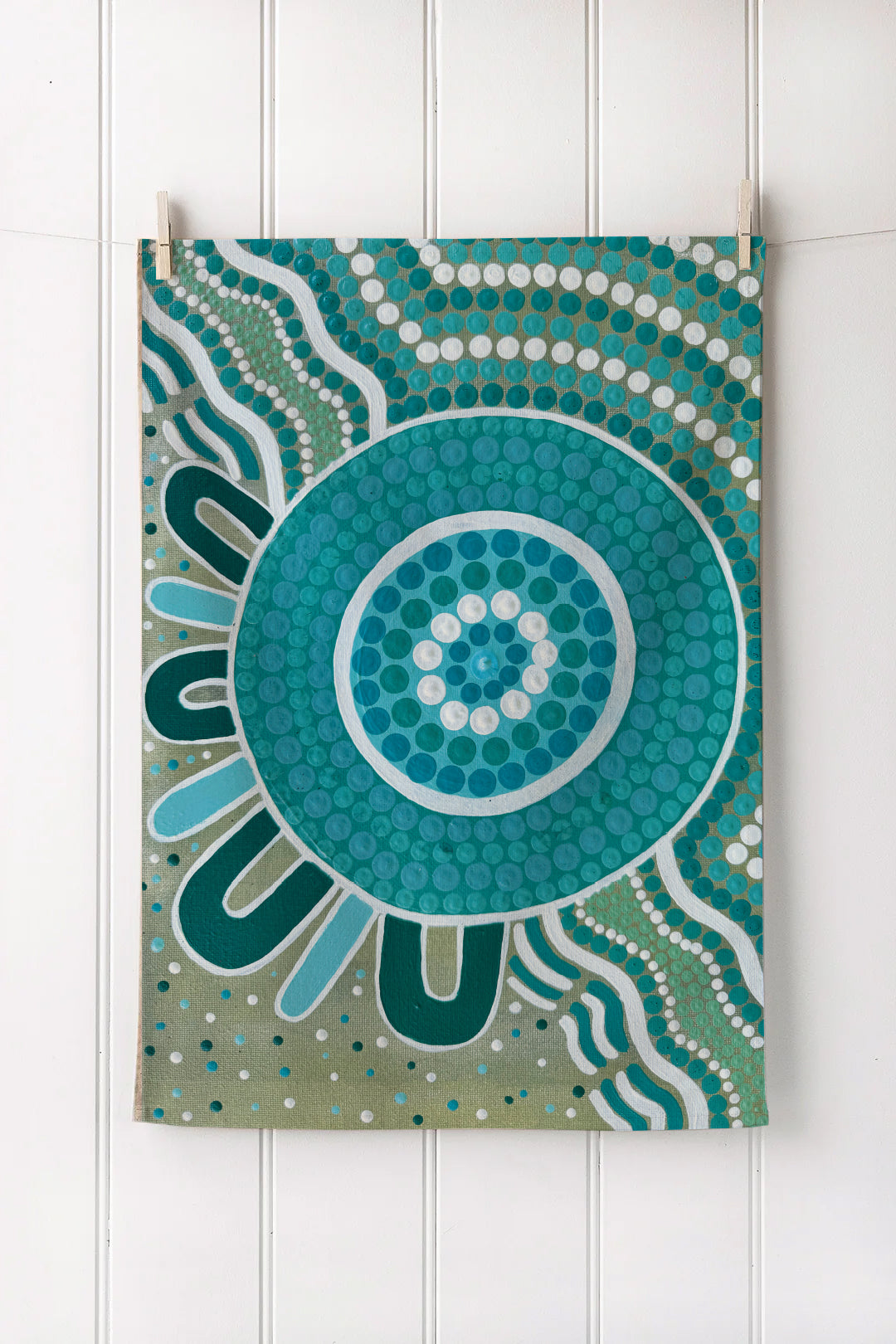Caring for Country - Tea Towel