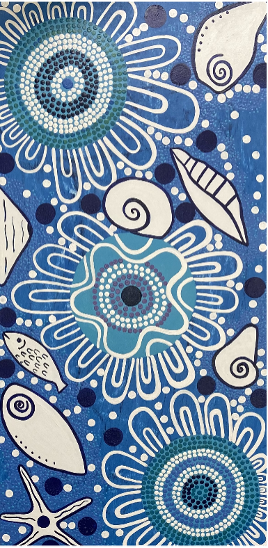 Coastal Image  - Hooded Towel