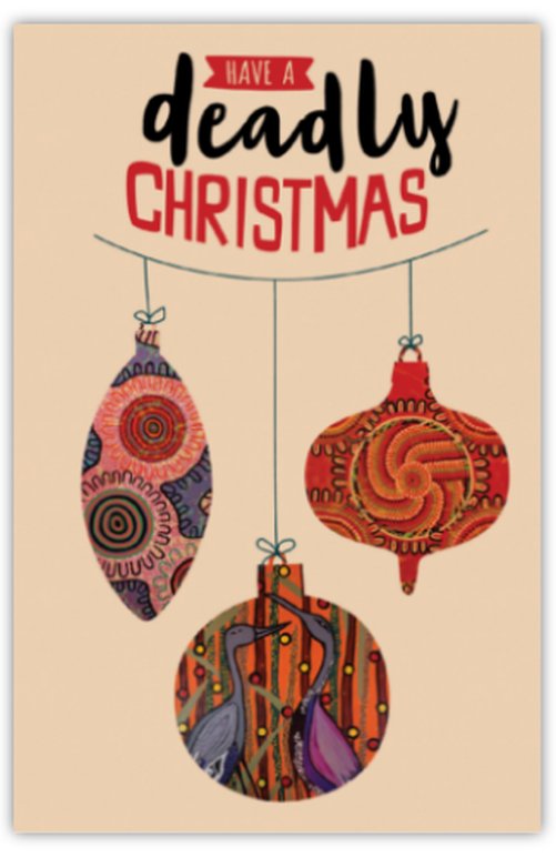 Deadly Christmas Orange baubles
